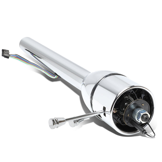 D-Motoring - Steering Column - 30 in. Column Length - Tilt Function - Fits Manual Transmission Models - 55-59 Chevy GM Floor Shift Models  - 1