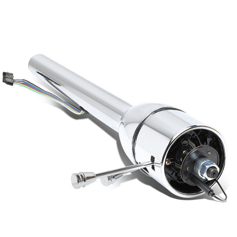 D-Motoring - Steering Column - 30 in. Column Length - Tilt Function - Fits Manual Transmission Models - 55-59 Chevy GM Floor Shift Models  - 1