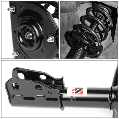 D-Motoring - Strut Assemblies - Mild Steel - Set of 2 - Cadillac Deville / Fleetwood / Oldsmobile / Buick Lesabre / Cadillac Brougham - 3