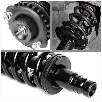 D-Motoring - Strut Assemblies - Mild Steel - Set of 2 - Buick Rainier / Chevy Trailblazer / GMC Envoy / Isuzu Ascender / Oldsmobile Bravada / Saab 9-7X - 3