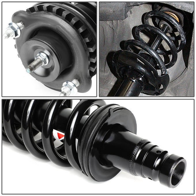 D-Motoring - Strut Assemblies - Mild Steel - Set of 2 - Buick Rainier / Chevy Trailblazer / GMC Envoy / Isuzu Ascender / Oldsmobile Bravada / Saab 9-7X - 3