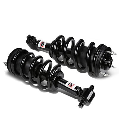 D-Motoring - Strut Assemblies - Mild Steel - Set of 2 - Chevy Avalanche / Suburban 1500 / Tahoe / GMC Yukon / Yukon XL 1500 - 1
