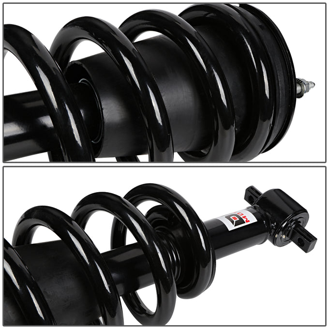 D-Motoring - Strut Assemblies - Mild Steel - Set of 2 - Chevy Avalanche / Suburban 1500 / Tahoe / GMC Yukon / Yukon XL 1500 - 4