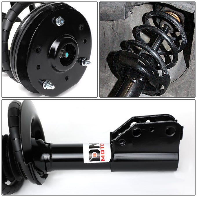 D-Motoring - Strut Assemblies - Mild Steel - Set of 2 - Chevy Classic / Malibu / Oldsmobile Alero / Oldsmobile Cutlass / Pontiac Grand AM - 3