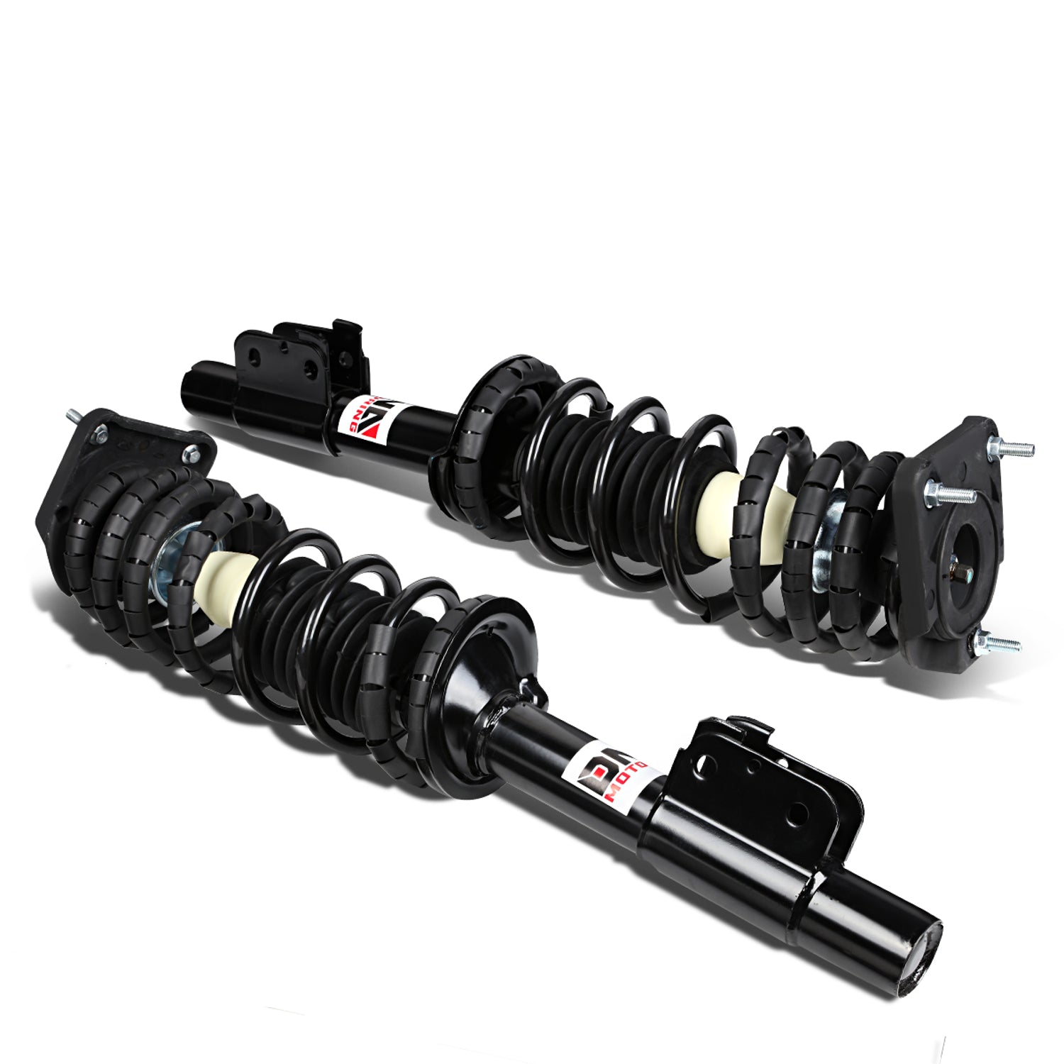 D-Motoring - Strut Assemblies - Mild Steel - Set of 2 - Chevy Classic / Malibu / Oldsmobile Alero / Oldsmobile Cutlass / Pontiac Grand AM - 1