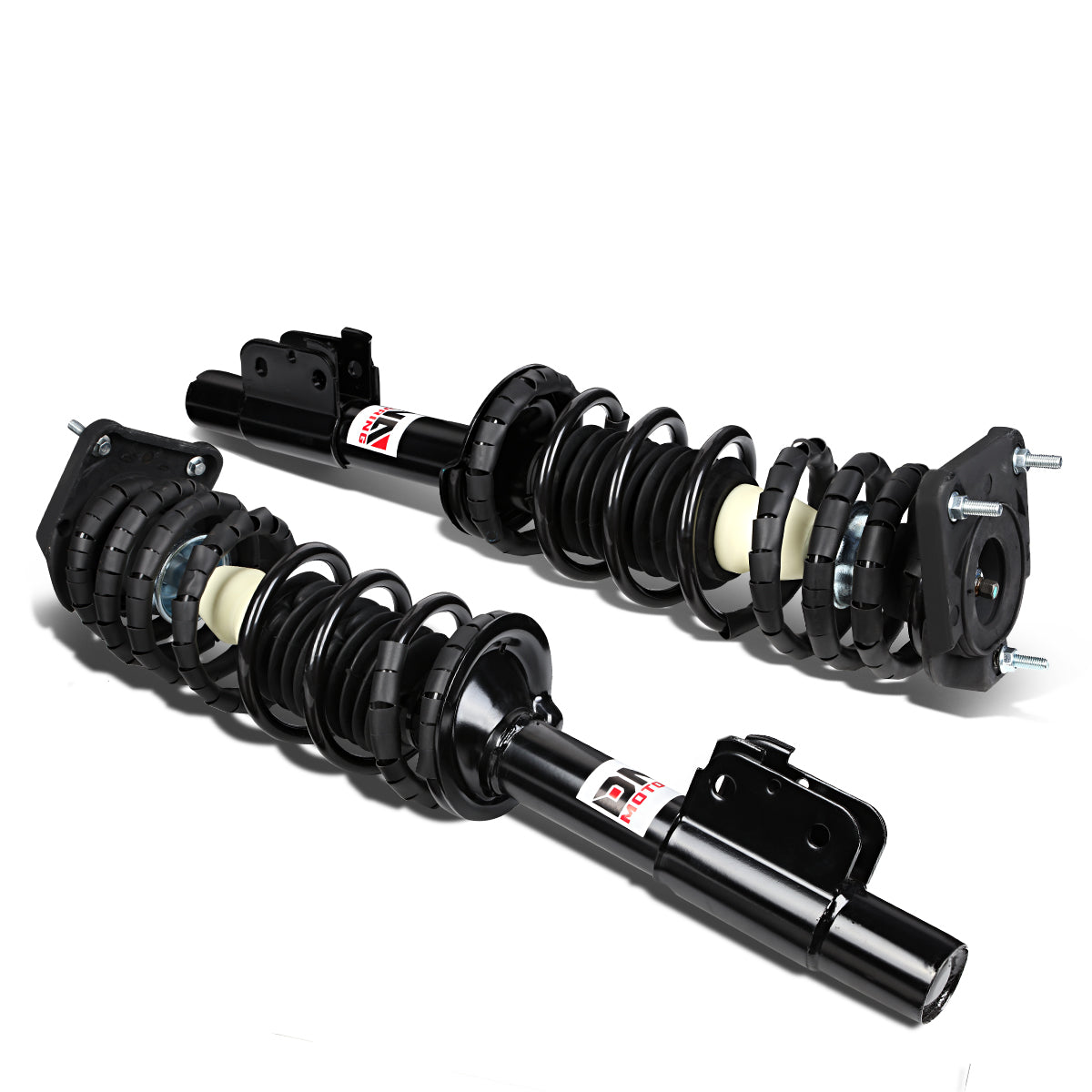 D-Motoring - Strut Assemblies - Mild Steel - Set of 2 - Chevy Classic / Malibu / Oldsmobile Alero / Oldsmobile Cutlass / Pontiac Grand AM - 1