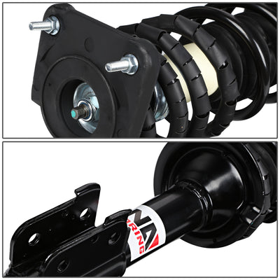 D-Motoring - Strut Assemblies - Mild Steel - Set of 2 - Chevy Classic / Malibu / Oldsmobile Alero / Oldsmobile Cutlass / Pontiac Grand AM - 3