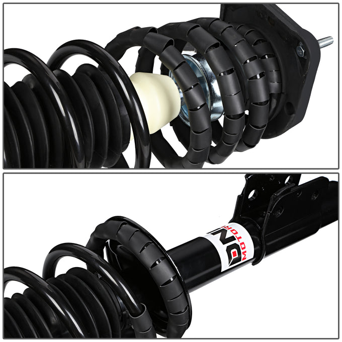 D-Motoring - Strut Assemblies - Mild Steel - Set of 2 - Chevy Classic / Malibu / Oldsmobile Alero / Oldsmobile Cutlass / Pontiac Grand AM - 4