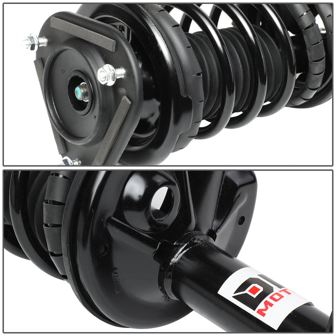 D-Motoring - Strut Assemblies - Mild Steel - Set of 2 - Toyota Corolla / Chevy Prizm - 3