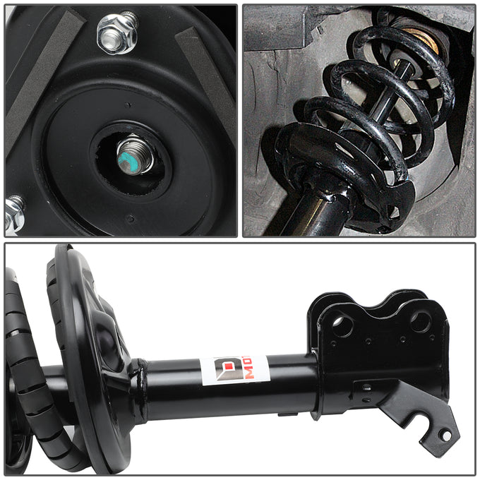 D-Motoring - Strut Assemblies - Mild Steel - Set of 2 - Toyota Corolla / Chevy Prizm - 5
