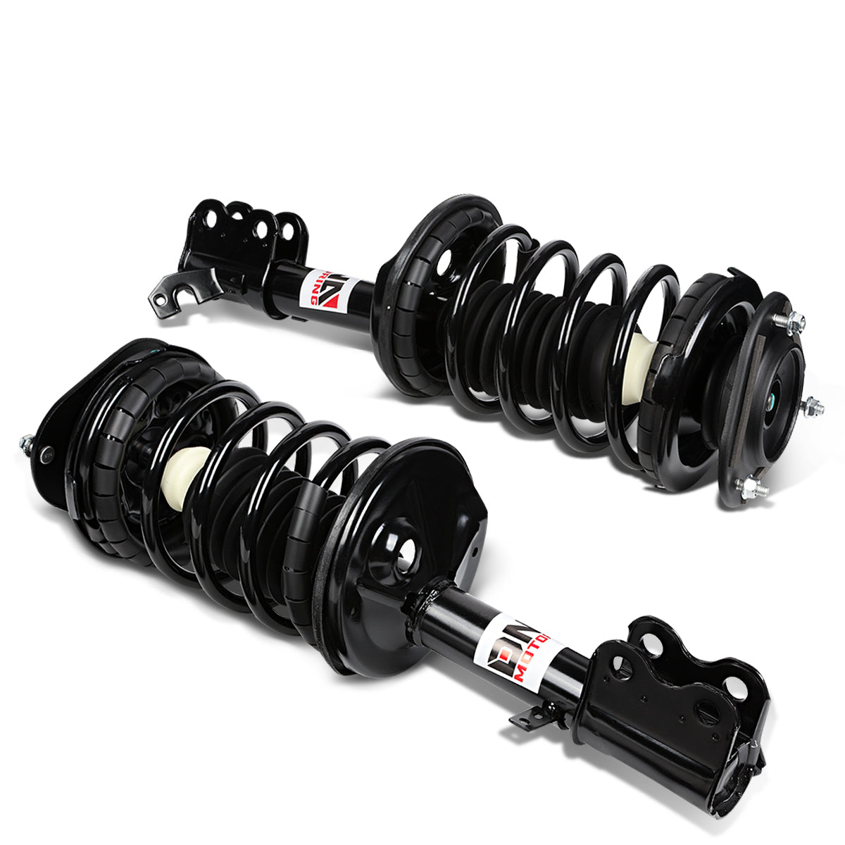 D-Motoring - Strut Assemblies - Mild Steel - Set of 2 - Geo Prizm / Chevy Prism / Toyota Corolla FWD - 1