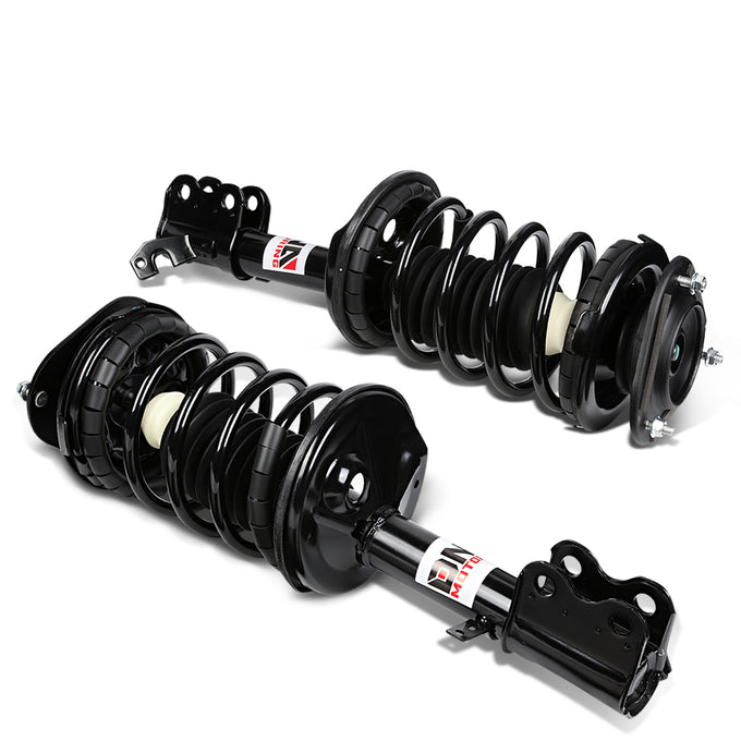 D-Motoring - Strut Assemblies - Mild Steel - Set of 2 - Geo Prizm / Chevy Prism / Toyota Corolla FWD - 1