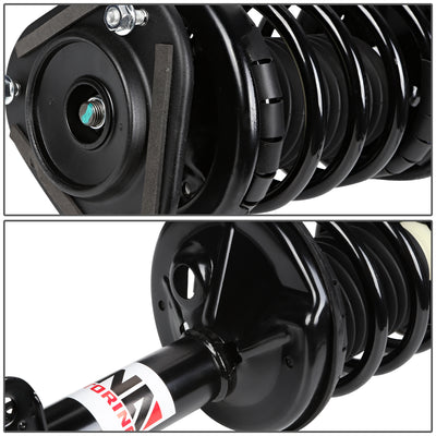 D-Motoring - Strut Assemblies - Mild Steel - Set of 2 - Geo Prizm / Chevy Prism / Toyota Corolla FWD - 2