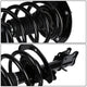 D-Motoring - Strut Assemblies - Mild Steel - Set of 2 - 04-08 Chrysler Pacifica - 4