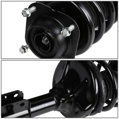 D-Motoring - Strut Assemblies - Mild Steel - Set of 2 - Ford Escort / Mercury Tracer - 3