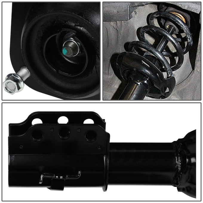 D-Motoring - Strut Assemblies - Mild Steel - Set of 2 - Ford Escort / Mercury Tracer - 5