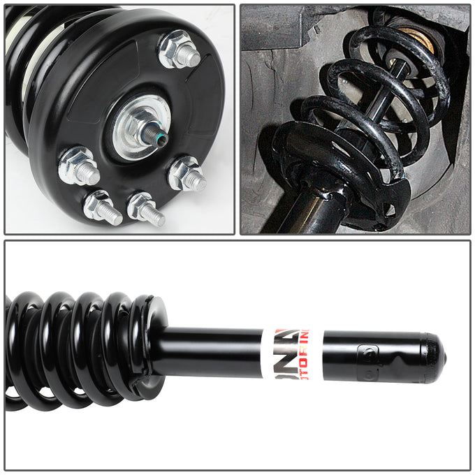 D-Motoring - Strut Assemblies - Mild Steel - Set of 2 - 03-07 Honda Accord - 3