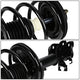 D-Motoring - Strut Assemblies - Mild Steel - Set of 2 - Nissan Maxima / Nissan Altima - 4