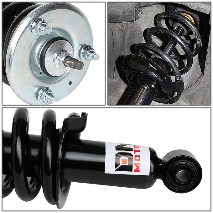 D-Motoring - Strut Assemblies - Mild Steel - Set of 2 - Nissan Titan RWD / Xterra RWD - 3