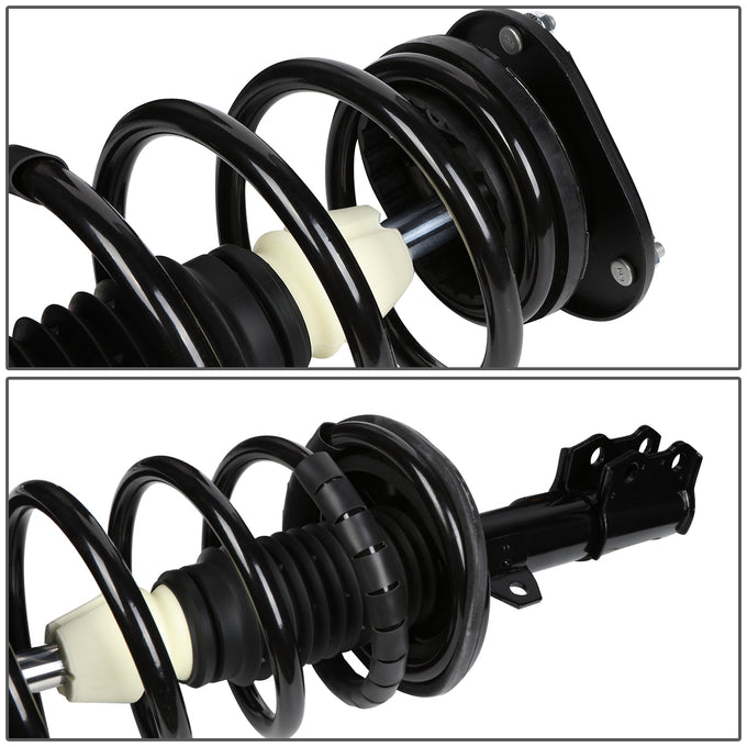 D-Motoring - Strut Assemblies - Mild Steel - Set of 2 - 03-08 Toyota Corolla - 4