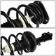 D-Motoring - Strut Assemblies - Mild Steel - Set of 2 - 03-08 Toyota Corolla - 4