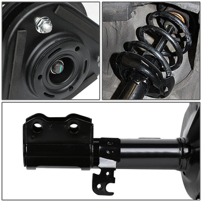 D-Motoring - Strut Assemblies - Mild Steel - Set of 2 - 03-08 Toyota Corolla - 5
