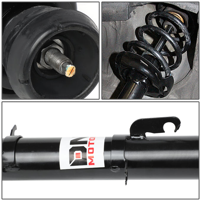 D-Motoring - Strut Assemblies - Mild Steel - Set of 2 - Volkswagen Beetle / Golf / Jetta - 5