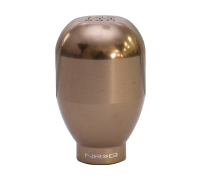 NRG Innovations - Type-R  Shift Knob - Weighted - Titanium Aluminum - 42mm - 5 Speed - 1