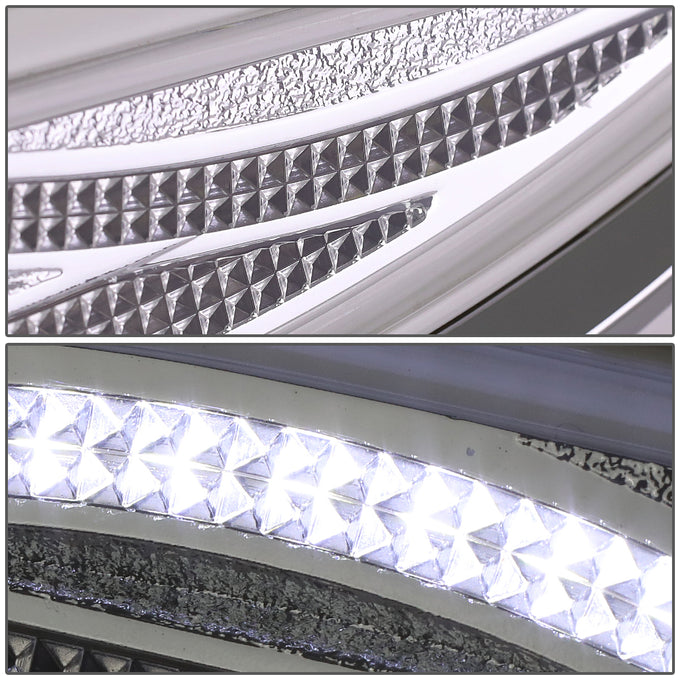 D-Motoring - Side Marker Lights - Clear Lens - Plug-n-play - Pair - Mercedes C180 / C200 / C250 / C300 / C350 - 4
