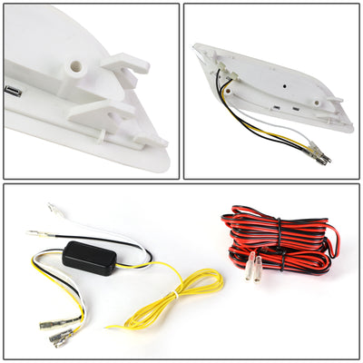D-Motoring - Side Marker Lights - Clear Lens - Plug-n-play - Pair - Mercedes C180 / C200 / C250 / C300 / C350 - 5