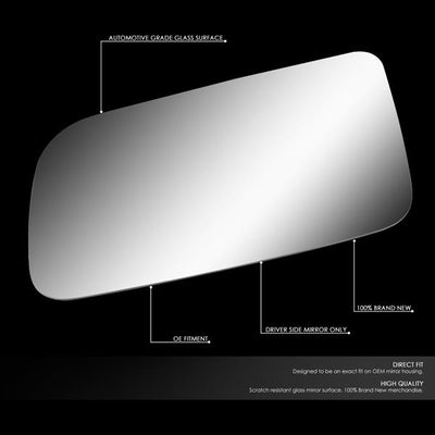 D-Motoring - 85-05 Chevy Astro GMC SafariSide View Mirror Glass - Left Side - 2