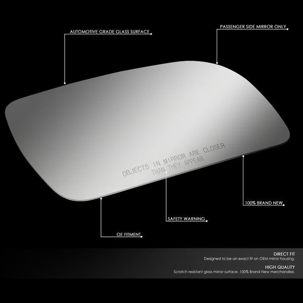 D-Motoring - 85-05 Chevy Astro GMC SafariSide View Mirror Glass - Right Side - 2
