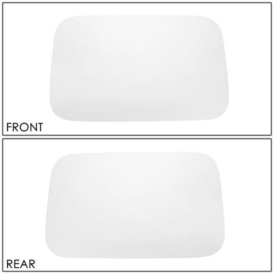D-Motoring - 84-91 Ford Bronco F150 F250Side View Mirror Glass - Left Side - 6