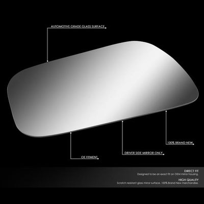D-Motoring - 92-01 Toyota Camry AvalonSide View Mirror Glass - Left Side - 2
