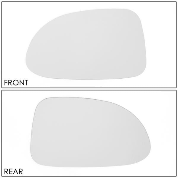 D-Motoring - 98-04 Dodge Dakota DurangoSide View Mirror Glass - Left Side - 6