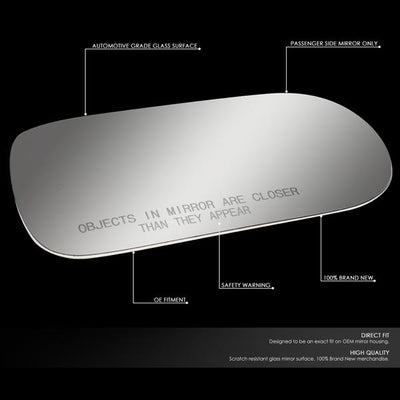 D-Motoring - 89-96 Nissan 300ZX/240SXSide View Mirror Glass - Right Side - 2
