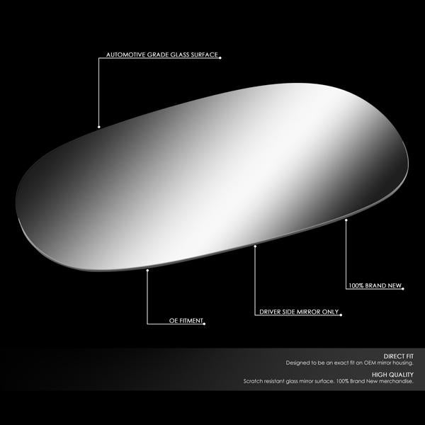 D-Motoring - 98-02 Toyota CorollaSide View Mirror Glass - Left Side - 2