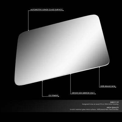 D-Motoring - 82-94 Chevy S10 GMC S15 JimmySide View Mirror Glass - Left Side - 2