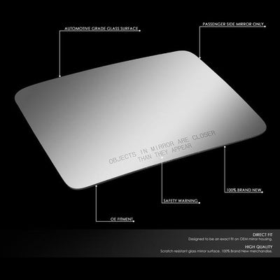D-Motoring - 82-94 Chevy S10 GMC S15 JimmySide View Mirror Glass - Right Side - 2