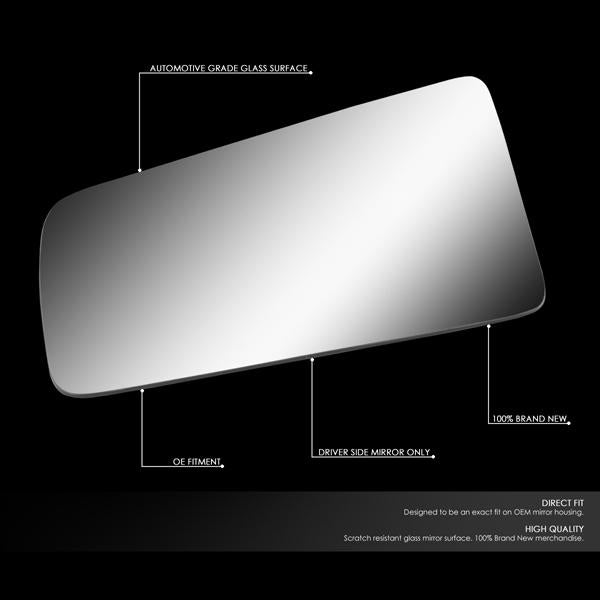 D-Motoring - 85-94 Chevy S10 Blazer GMC SonomaSide View Mirror Glass - Left Side - 2
