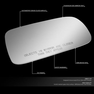 D-Motoring - 88-93 Civic IntegraSide View Mirror Glass - Right Side - 2