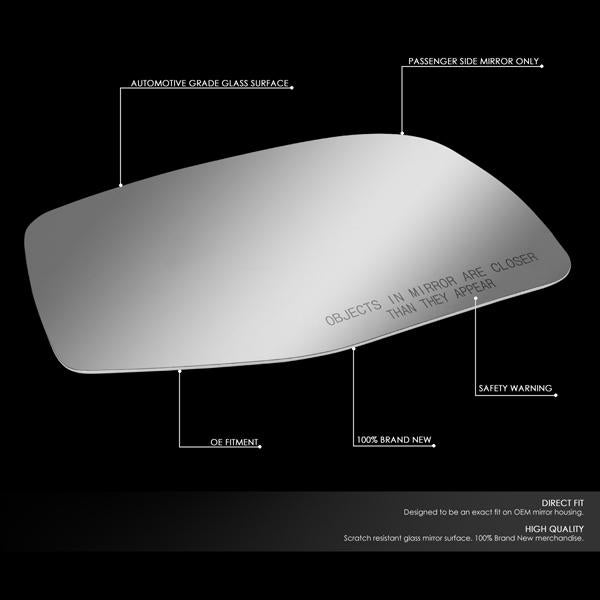 D-Motoring - 90-97 Aerostar Super DutySide View Mirror Glass - Right Side - 2