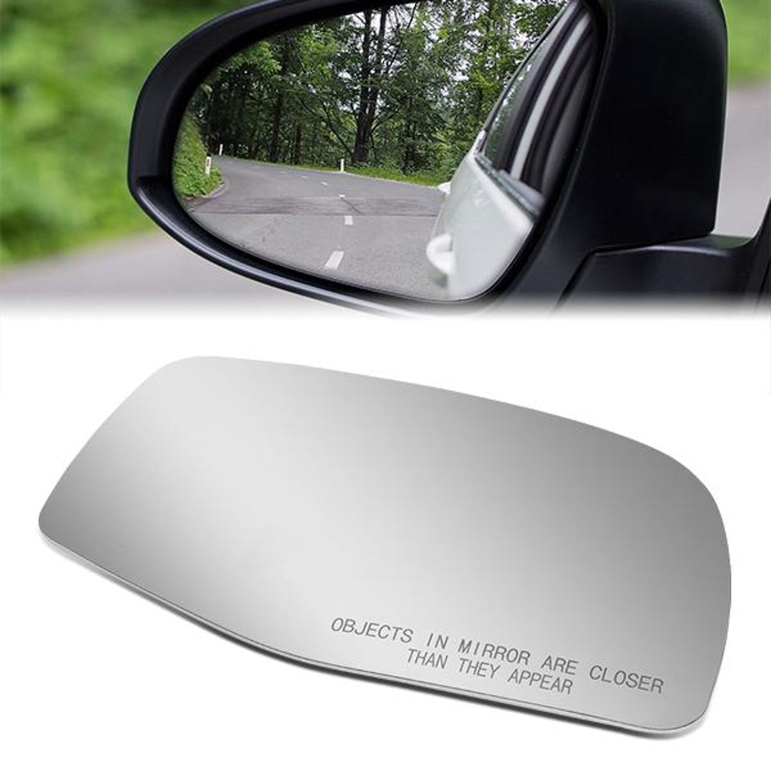 D-Motoring - 90-97 Aerostar Super DutySide View Mirror Glass - Right Side - 1