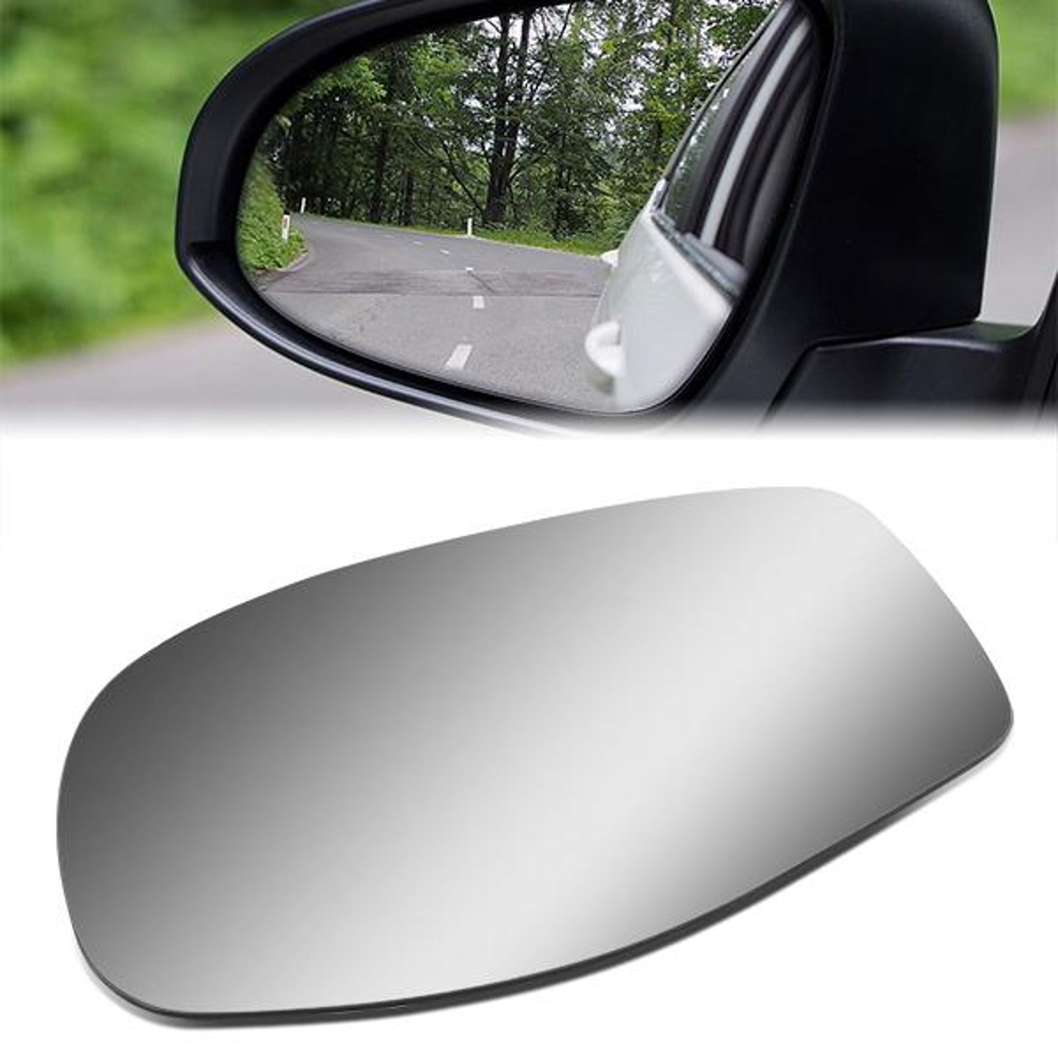 D-Motoring - 93-05 Mazda B-Series RangerSide View Mirror Glass - Left Side - 1