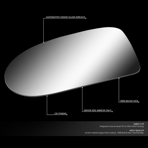 D-Motoring - 92-99 Buick Lesabre RegencySide View Mirror Glass - Left Side - 2