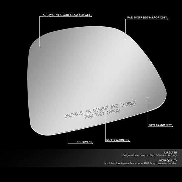 96-02 Chevy Express/Gmc Savana Side View Mirror Glass - Right Side - 2
