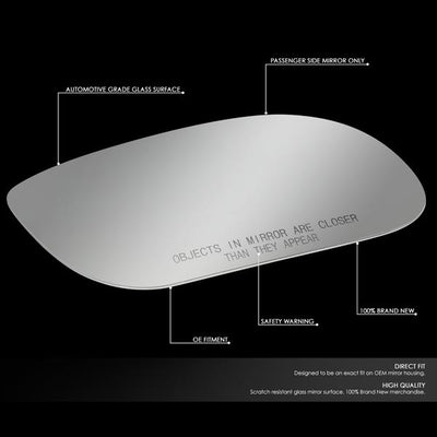 D-Motoring - 98-05 Buick Park AvenueSide View Mirror Glass - Right Side - 2