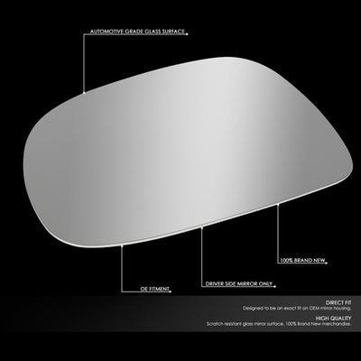 D-Motoring - 94-98 Chevy Blazer GMC SonomaSide View Mirror Glass - Left Side - 2
