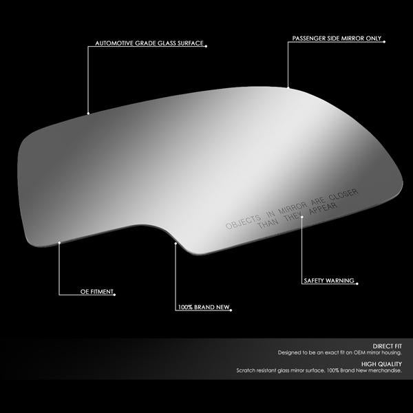 D-Motoring - 99-07 Chevy Silverado GMC SierraSide View Mirror Glass - Right Side - 2