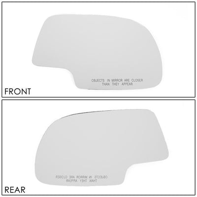 D-Motoring - 99-07 Chevy Silverado GMC SierraSide View Mirror Glass - Right Side - 6